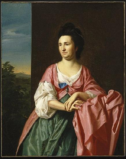 John Singleton Copley Mrs Sylvester Gardiner nee Abigail Pickman formerly Mrs William Eppes oil painting image